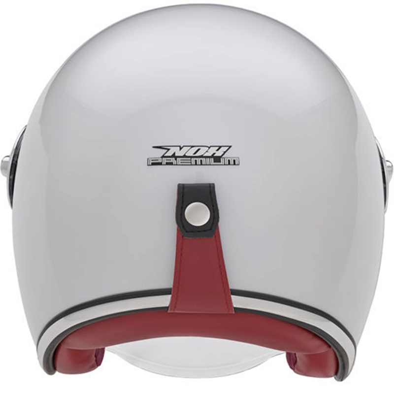 Otvorena motociklistička kaciga NOX PREMIUM Heritage bijela