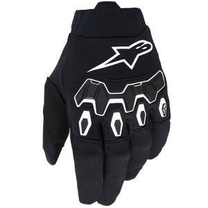 Alpinestars Full Bore V2 Dječje motokros rukavice crno-bijele