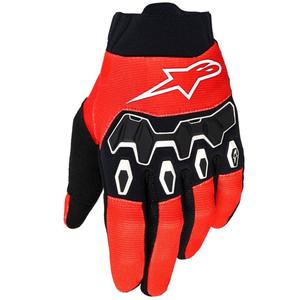 Alpinestars Full Bore V2 Dječje motokros rukavice crveno-crno-bijele