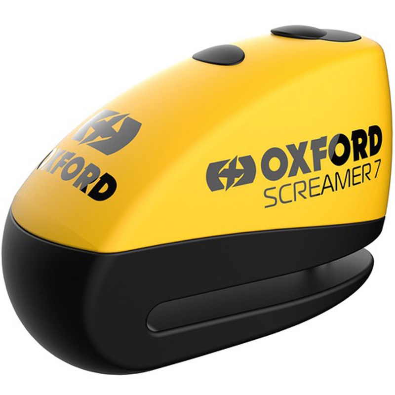 Oxford Screamer 7 brava disk kočnice s integriranim alarmom žuto-crna