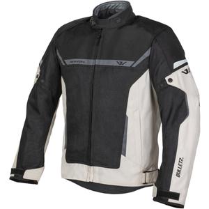 Ayrton Bullet II Flow motociklistička jakna krem-pješčano-sivo-crna