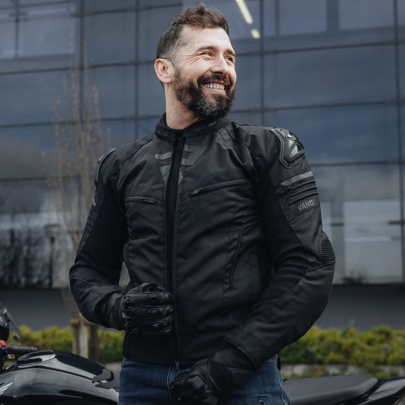 Rebelhorn Vandal motociklistička jakna crna