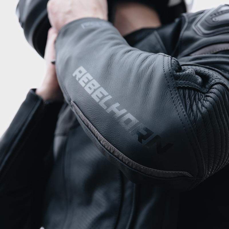 Rebelhorn Vandal kožna motociklistička jakna crna