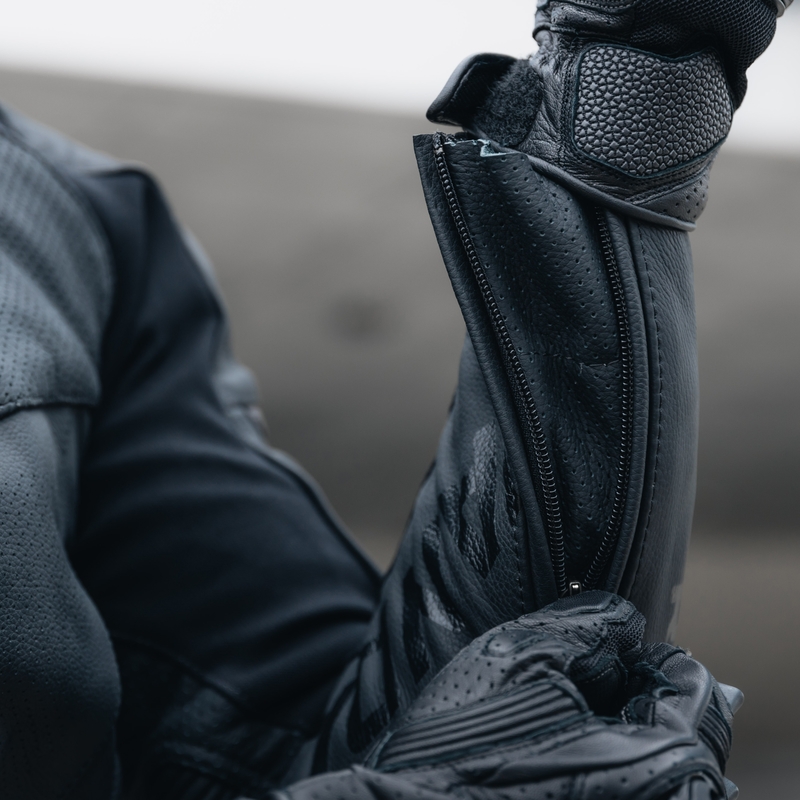 Rebelhorn Vandal kožna motociklistička jakna crna