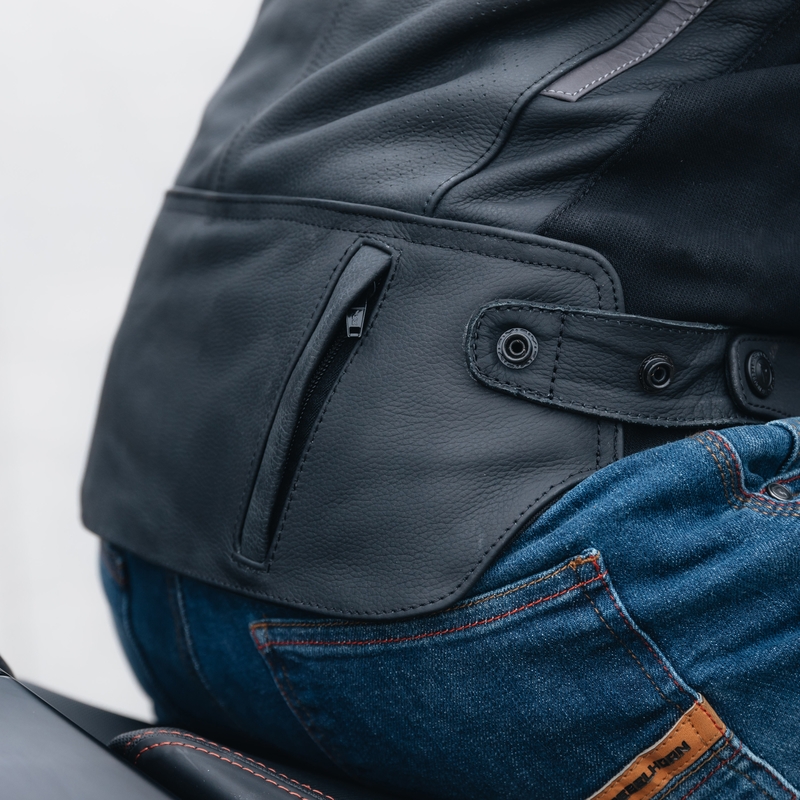 Rebelhorn Vandal kožna motociklistička jakna crna