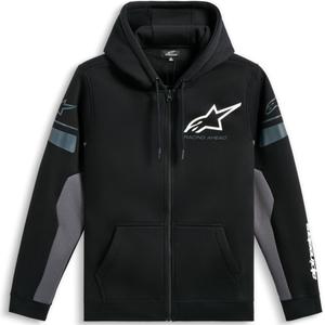 Alpinestars Esemex majica s kapuljačom crno-siva
