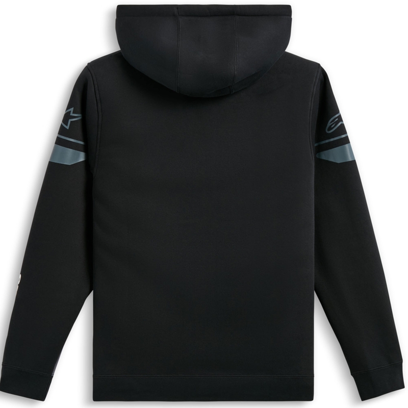 Alpinestars Esemex majica s kapuljačom crno-siva