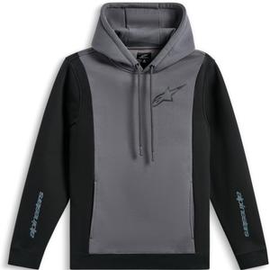 Alpinestars Ignite majica s kapuljačom crno-siva