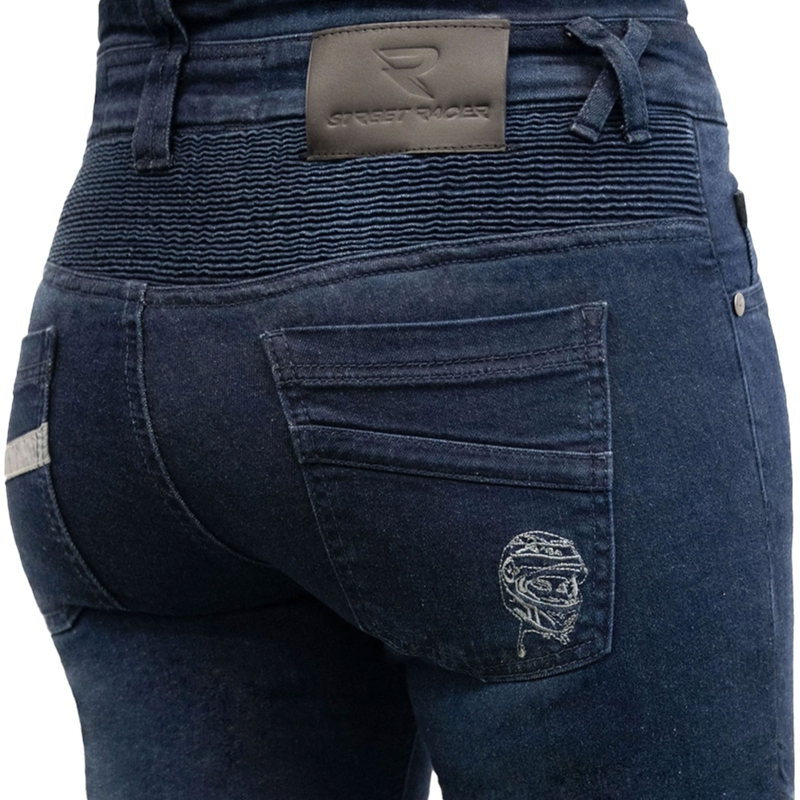 Dámské jeansy Street Racer Spike II Slim fit CE modré