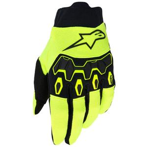 Alpinestars Full Bore V2 Dječje motokros rukavice fluo žuto-crne