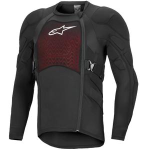 Alpinestars Bionic Plasma LT štitnik za tijelo dugih rukava crno-crveno-bijeli