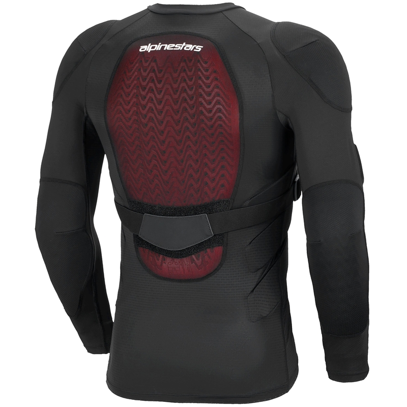 Alpinestars Bionic Plasma LT štitnik za tijelo dugih rukava crno-crveno-bijeli