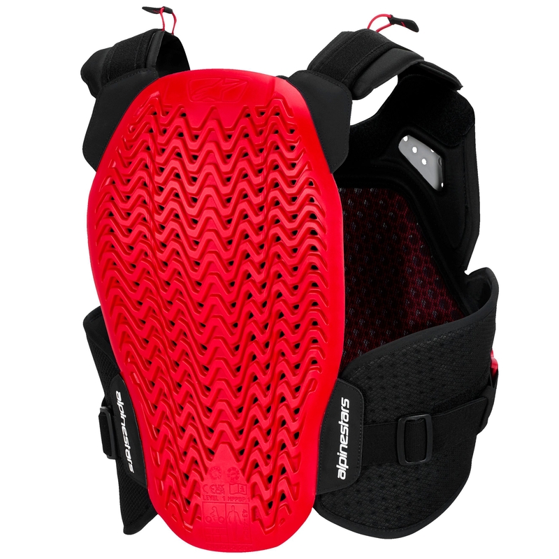 Alpinestars A-4 Plasma štitnik za prsa crno-crveno-bijeli