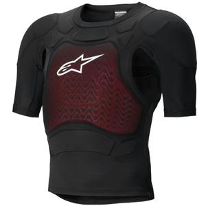 Alpinestars Bionic Plasma LT štitnik za tijelo kratkih rukava crno-crveno-bijeli