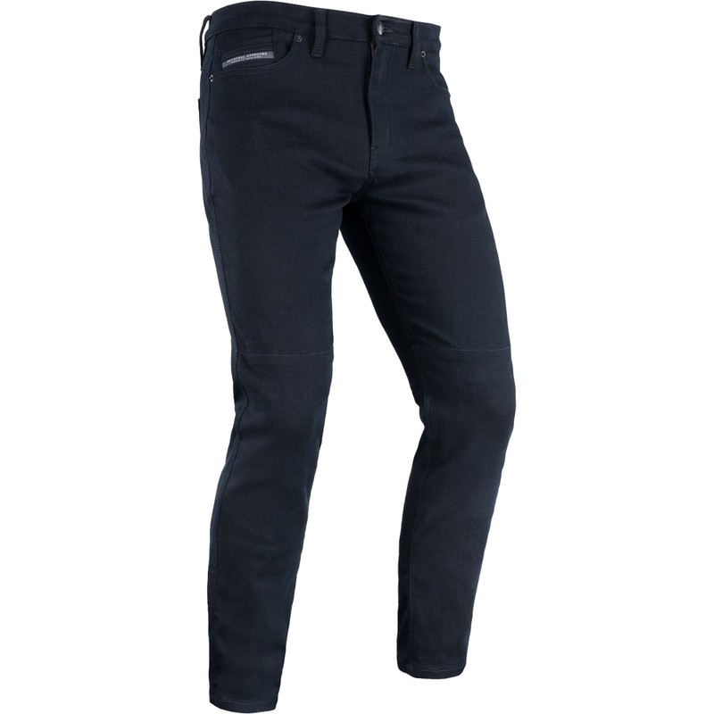 Motociklističke traperice OXFORD ORIGINAL APPROVED SUPER STRETCH JEANS AA SLIM FIT plave indigo