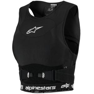 Alpinestars Stella Plasma štitnik za prsa za žene, crno-bijeli