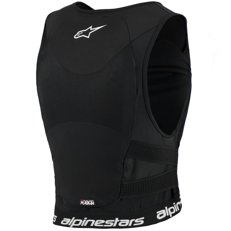 Alpinestars Stella Plasma štitnik za prsa za žene, crno-bijeli
