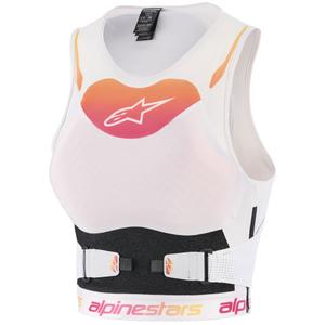 Alpinestars Stella Plasma štitnik za prsa za žene, bijelo-gradijentni