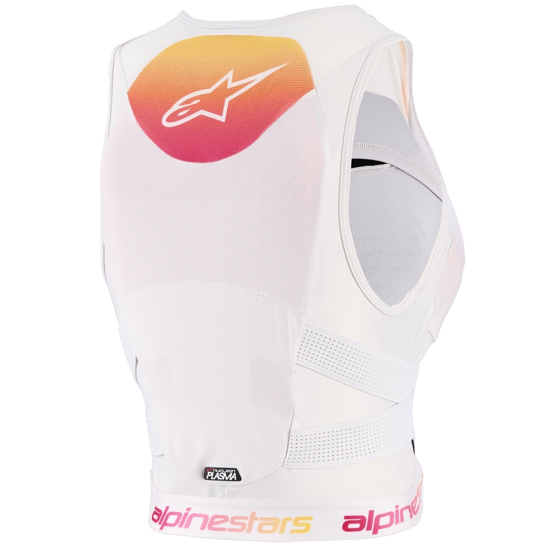 Alpinestars Stella Plasma štitnik za prsa za žene, bijelo-gradijentni