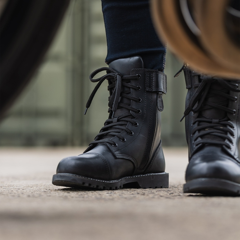 Ženske motociklističke čizme Oxford Radley crne