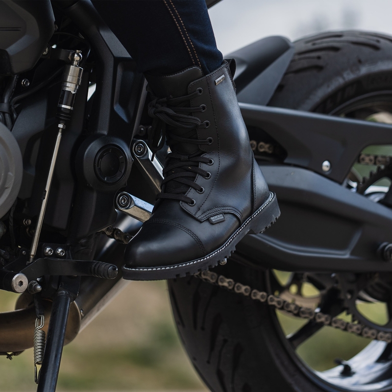 Ženske motociklističke čizme Oxford Radley crne
