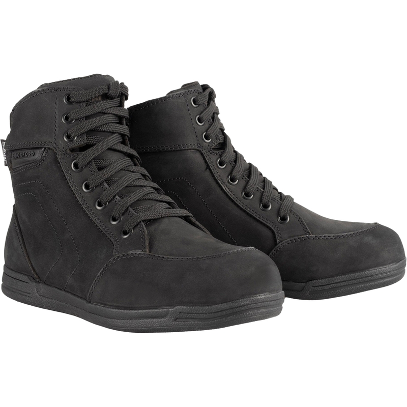 Ženske motociklističke čizme OXFORD KICKBACK DRY2DRY™ crne