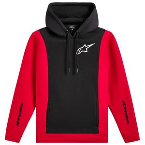 Alpinestars Ignite majica s kapuljačom crno-crvena