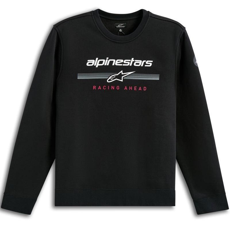 Alpinestars Bettern Crew majica s kapuljačom crna