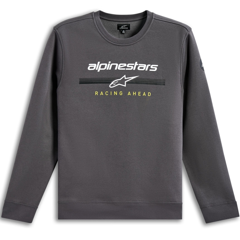 Alpinestars Bettern Crew majica s kapuljačom, siva