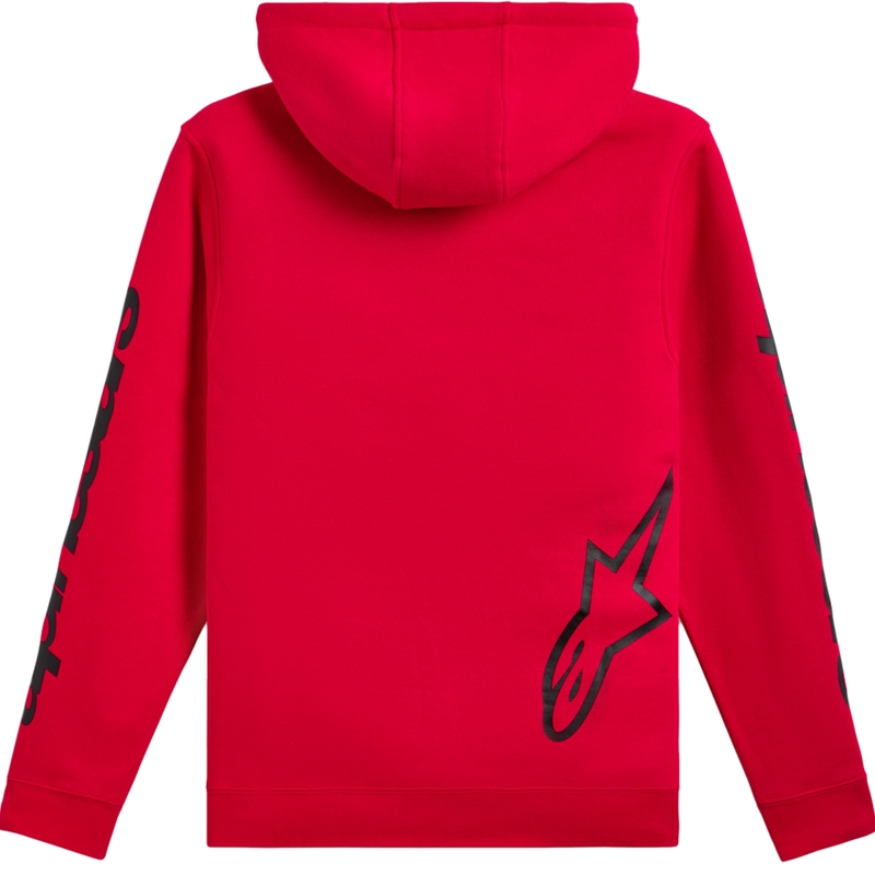 Alpinestars trostruka majica s kapuljačom, crvena
