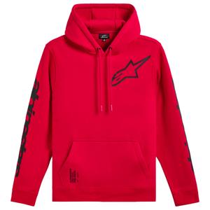 Alpinestars trostruka majica s kapuljačom, crvena