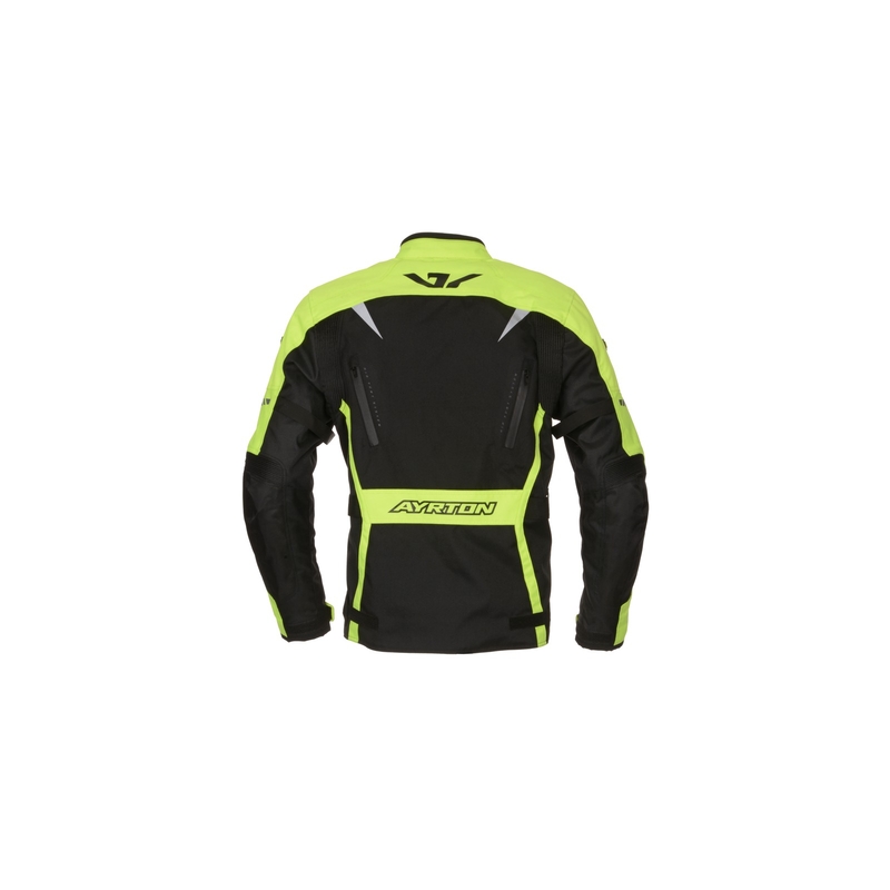 Motociklističke jakne Ayrton Arcon Black-Fluo Yellow rasprodaja