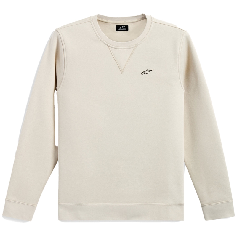 Alpinestars Positive Crew majica s kapuljačom bijela, prljavo bijela