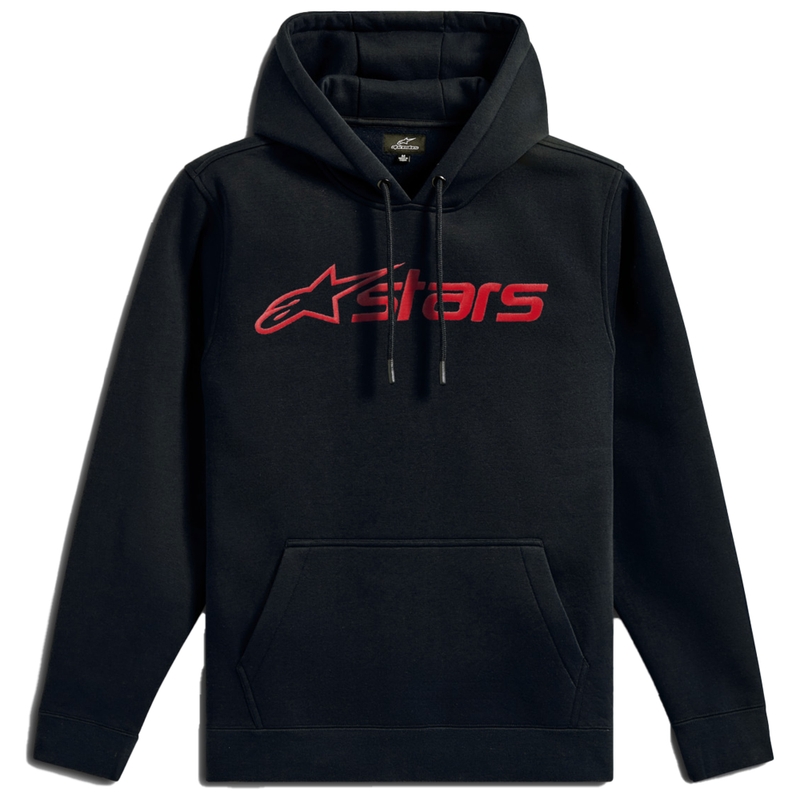 Alpinestars Blaze majica s kapuljačom 3 crno-crvena