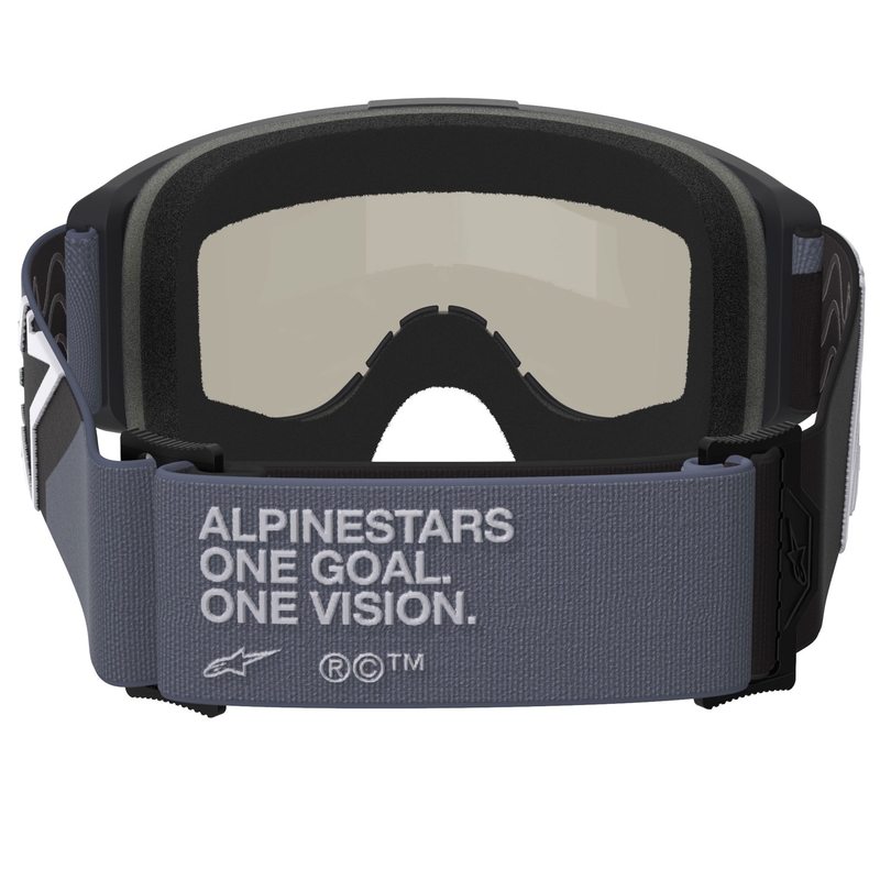 Alpinestars Vision Sand motokros naočale crno-sive s tamnim dimljenim staklima