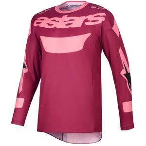 Alpinestars Racer Riway motocross dres tamnocrvene boje s koraljnim efektom