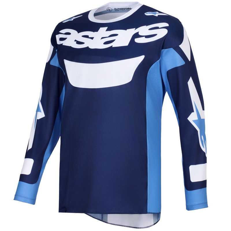 Alpinestars Racer Riway motokros dres plavo-svijetloplavo-bijeli