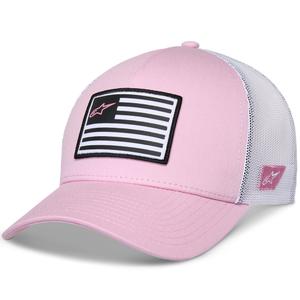 Alpinestars Flag Snap kapa ružičasto-bijela
