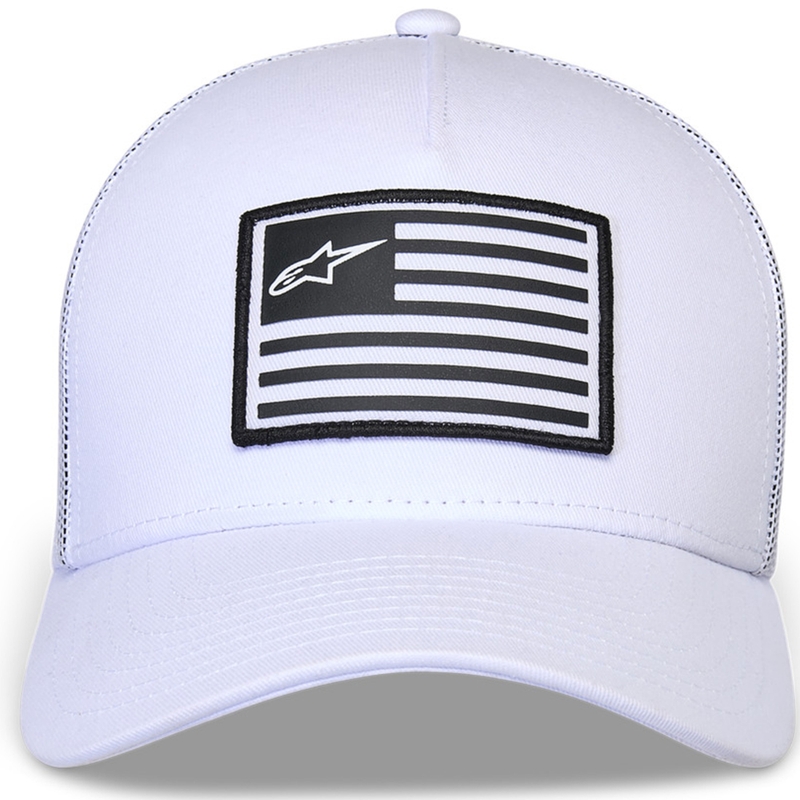 Alpinestars Flag Snap kapa bijelo-bijela
