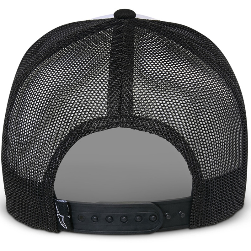 Alpinestars Flag Snap kapa bijelo-crna