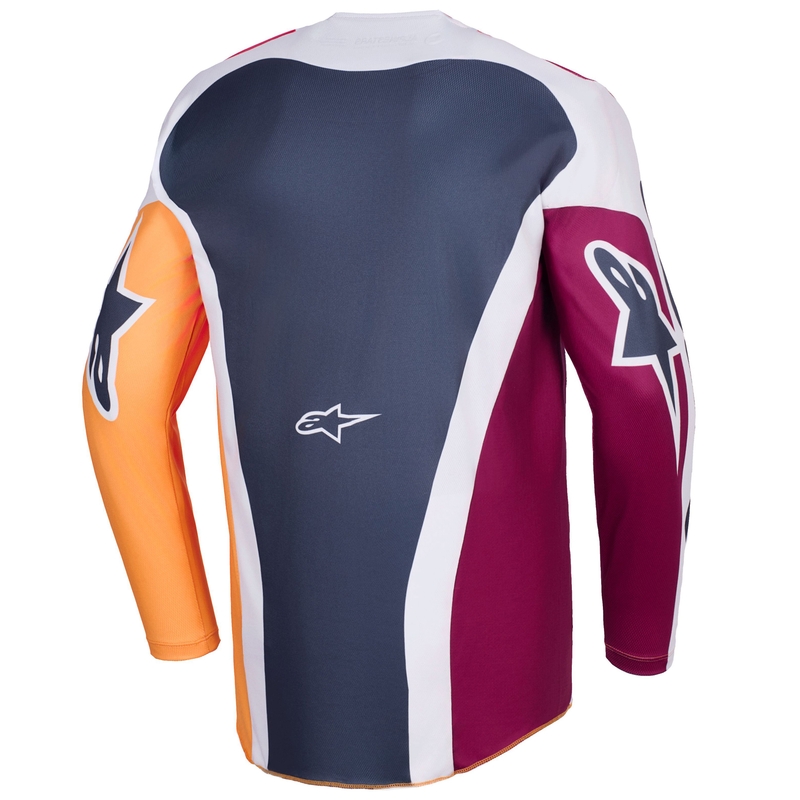 Alpinestars Racer Portl motokros dres crveno-narančasto-svijetlosiva