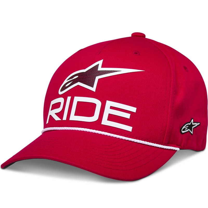 Alpinestars Ride Comp Snapback kapa crveno-bijelo-crna