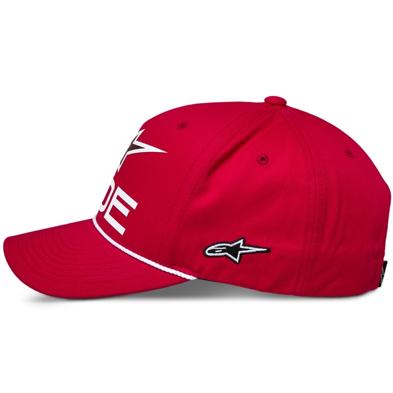 Alpinestars Ride Comp Snapback kapa crveno-bijelo-crna
