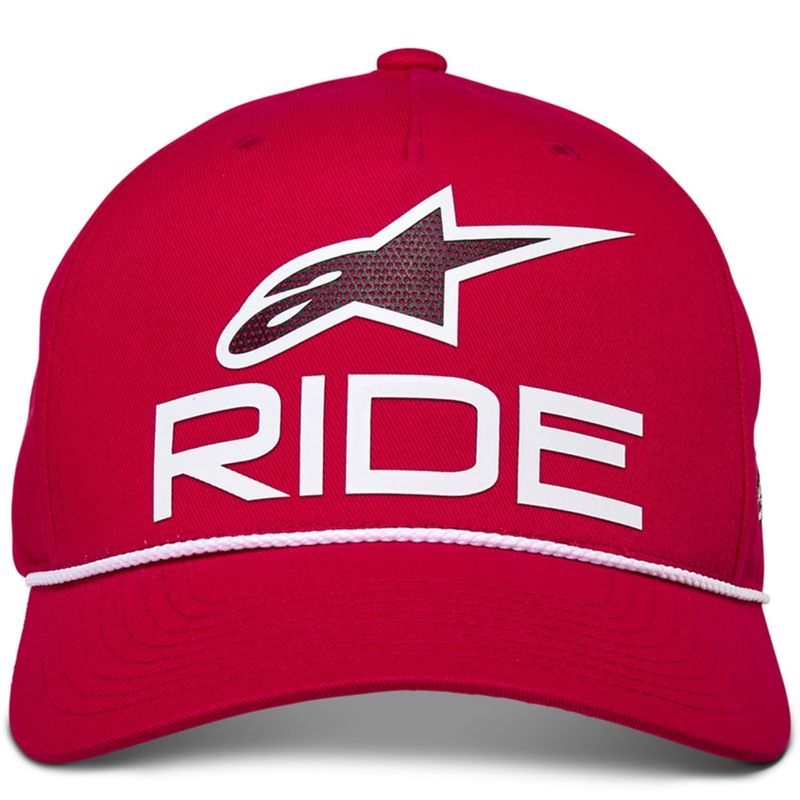 Alpinestars Ride Comp Snapback kapa crveno-bijelo-crna