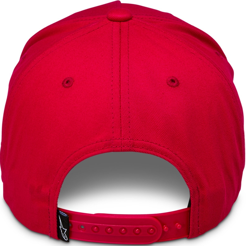 Alpinestars Ride Comp Snapback kapa crveno-bijelo-crna