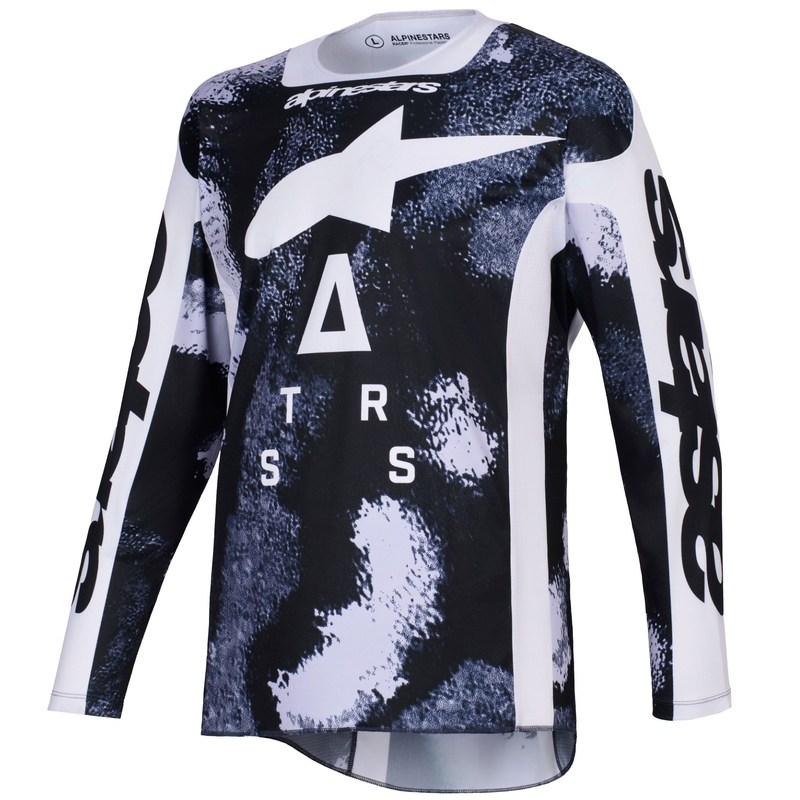 Alpinestars Racer Lahnd motokros dres sivo-kamuflažne boje