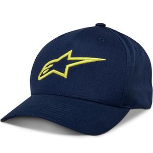 Alpinestars Ageless Snapback kapa plavo-fluo žuta