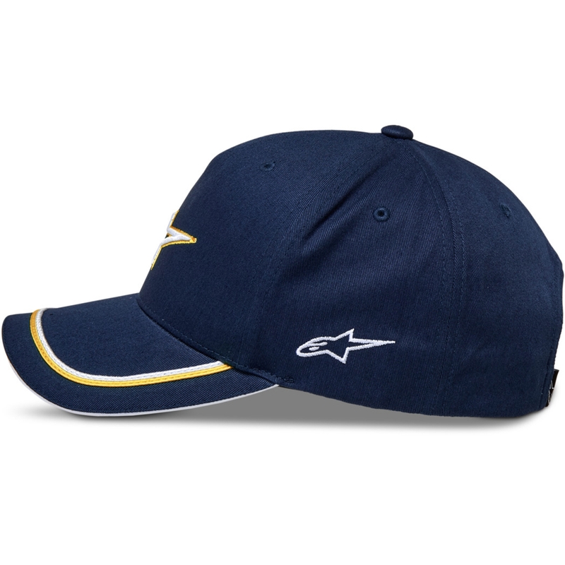 Alpinestars Ascencion Snapback kapa plavo-zlatna