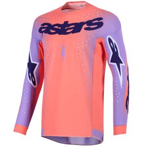 Alpinestars Supertech Scenz motocross dres narančasto-koraljno-ljubičaste boje