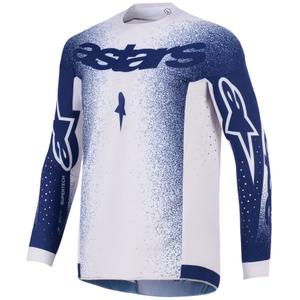 Alpinestars Supertech Scenz motokros dres svijetlo sivo-tamnoplavi